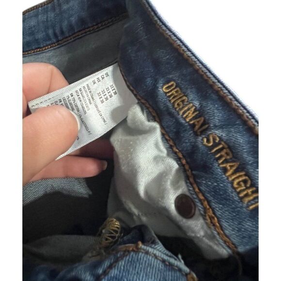 men's‎ American eagle active flex straight jeans size 33x30 - Picture 5 of 7